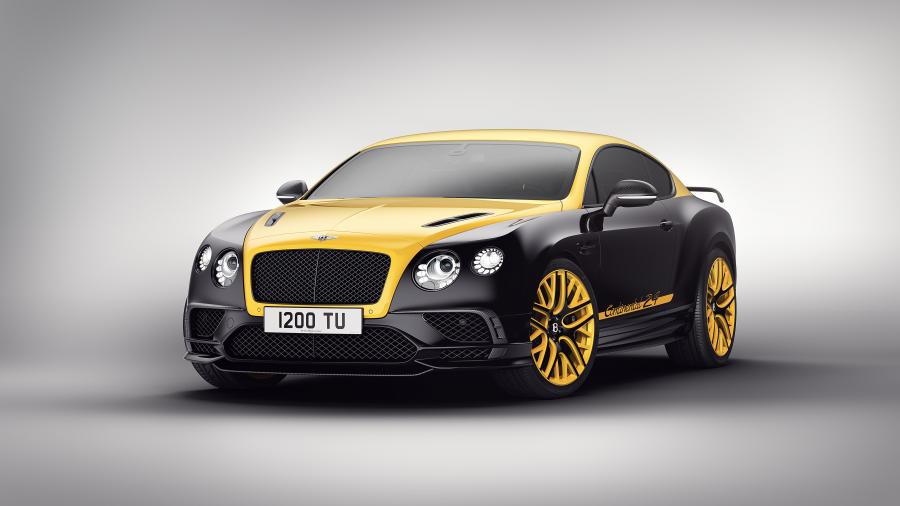 Bentley Continental GT Continental 24 Black & Yellow '2017